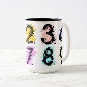 genummerde Mok (Voorkant rechts)