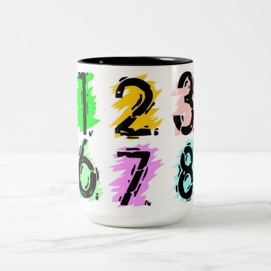 genummerde Mok (Center)