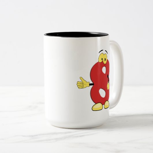 genummerde Mok (Voorkant rechts)