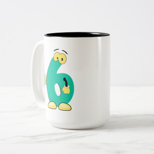 genummerde Mok (Voorkant links)