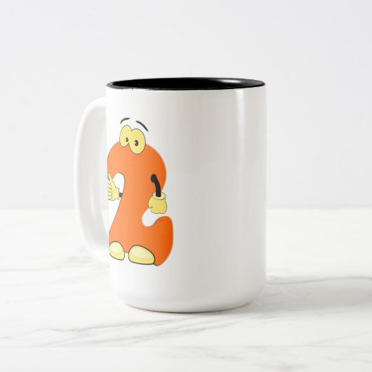 genummerde Mok (Voorkant links)