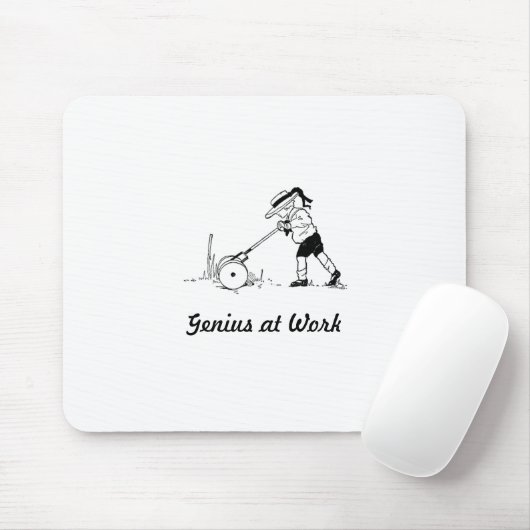 Genus op het werk Muismat (Met muis)