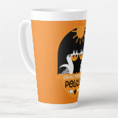 Genus Pelecanus Bird Art Latte Mok (Linkerhoek)
