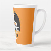 Genus Pelecanus Bird Art Latte Mok (Rechts)