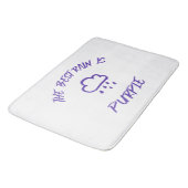 GenX De beste regen is Paarse Badmat (Gekanteld)