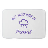 GenX De beste regen is Paarse Badmat (Voorkant)