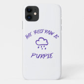 GenX De beste regen is Paarse Case-Mate iPhone Case (Achterkant)