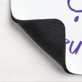 GenX De beste regen is Paarse Muismat (Hoek)