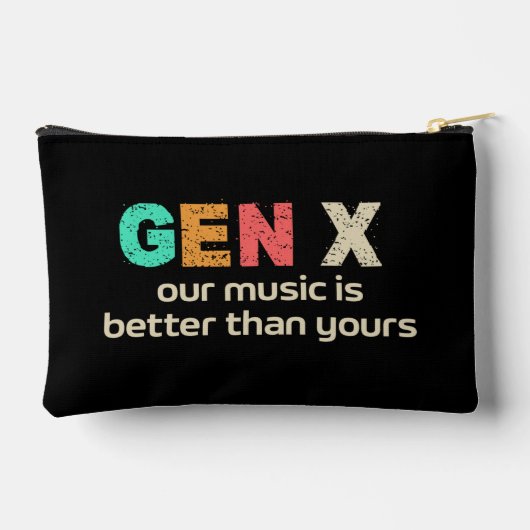 GenX - Onze muziek is een betere cosmetische tas (Achterkant)