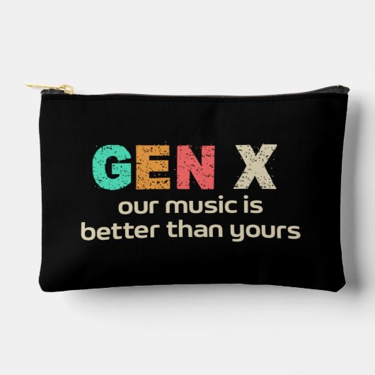 GenX - Onze muziek is een betere cosmetische tas (Voorkant)