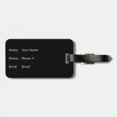 GenX—Our Music is Better Customized Bagagelabel (Achterkant horizontaal)