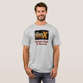 GenX - Standaardmodus is sarcasme T-shirt (Voorkant volledig)