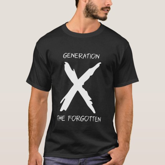 GenX The Forgotten T-shirt (Voorkant)