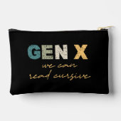GenX - We kunnen Cursive Cosmetic Bag lezen Etui (Achterkant)