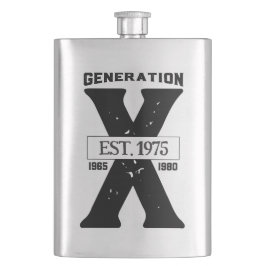 GenX Zwarte Gepersonaliseerde Grote Klassieke Fles Flacon