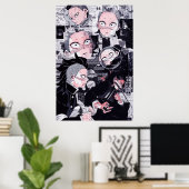 Genya Shinazugawa Poster (Thuiskantoor)