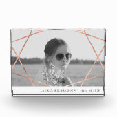 Geo Afstuderen | Faux Copper met foto (Voorkant)