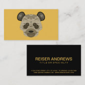 geo beer visitekaartje (Voorkant / Achterkant)