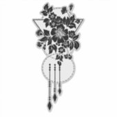 Geo Bloem Sticker (Voorkant)