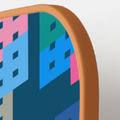 Geo Bricks Puzzle Pickleball Paddle (Links Detail)