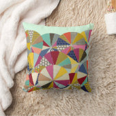 geo brolly mint kussen (Deken)