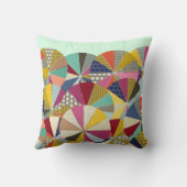 geo brolly mint kussen (Achterkant)