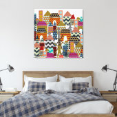 geo canvas afdruk (Insitu (Slaapkamer))