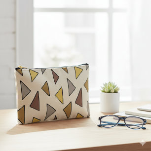 Geo Charm Warm Neutraal Print Cut Naaien Klein Etui