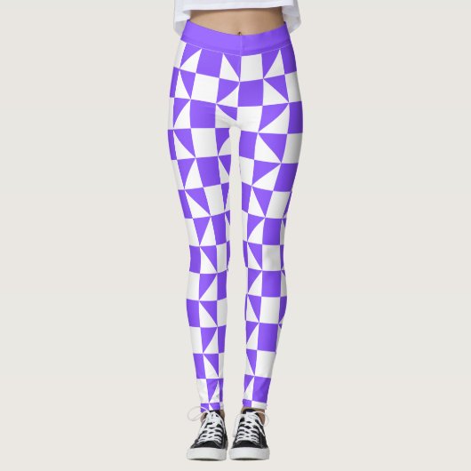 "Geo Chic Ontworpen" Leggings (Voorkant)