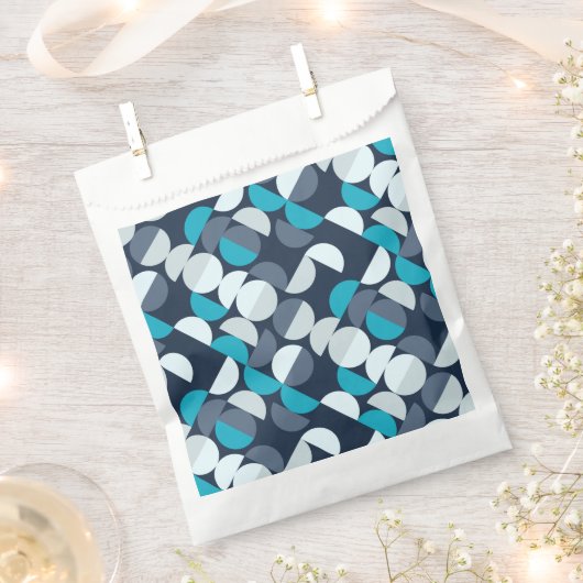 Geo Circle Shape Bedankzakje (Geknipt)