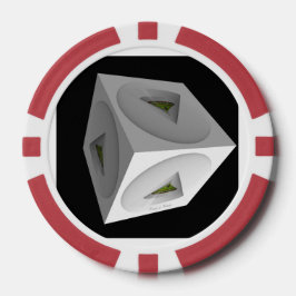 Geo Cube Poker Chips