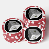 Geo Cube Poker Chips (Opstapeling)