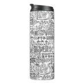 geo design thermosbeker (Geroteerd rechts)