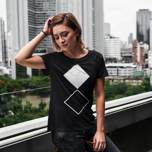Geo Diamond Square T-shirt