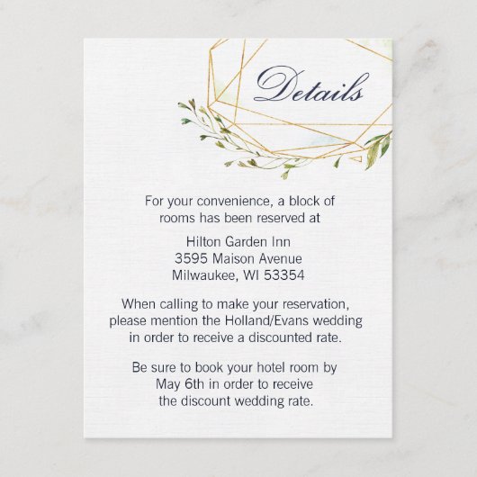 Geo Envy Details Kaart (Voorkant)