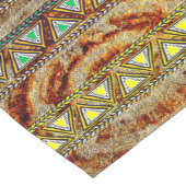 "Geo-etnische elegantie" Korte Tafelloper (Hoek)