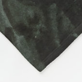 Geo Face Fleece Deken (Hoek)