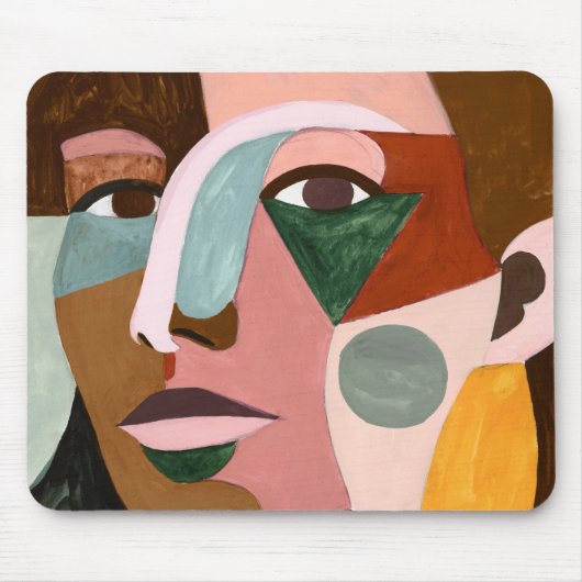 Geo Face Muismat (Voorkant)