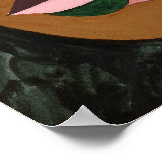 Geo Face Poster (Hoek)