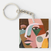 Geo Face Sleutelhanger (Voorkant)