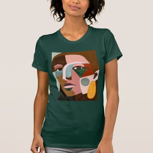 Geo Face T-shirt (Voorkant)