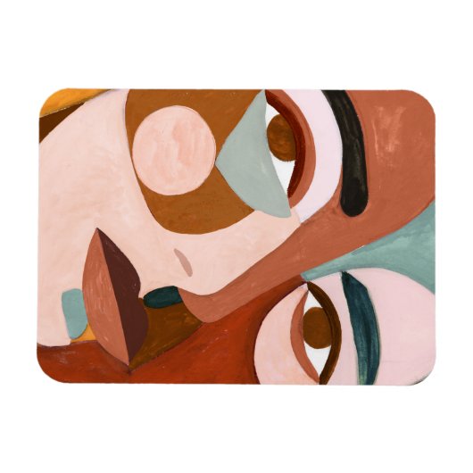 Geo Face Upclose Magneet (Horizontaal)