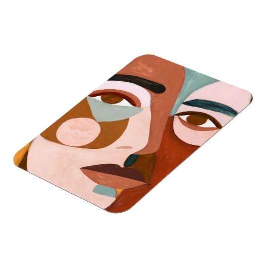 Geo Face Upclose Magneet (Linkerzijde)