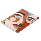 Geo Face Upclose Notitieboek (Linkerzijde)