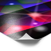 Geo-Fantasy Night Twinking Skies Print Foto Afdruk (Hoek)