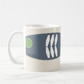 Geo fish mok - Geo Cat collectie door TR Forsman (Links)