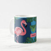 Geo Flamingo Koffiemok (Voorkant links)