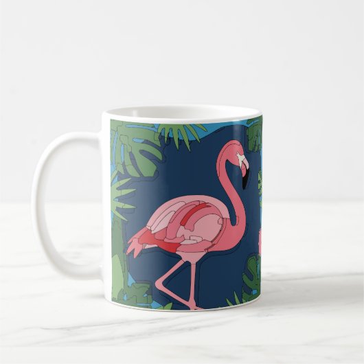 Geo Flamingo Koffiemok (Links)