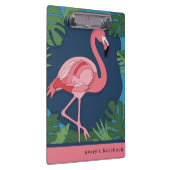 Geo Flamingo Puzzel Klembord (Rechts)