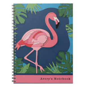 Geo Flamingo Puzzel Notitieboek